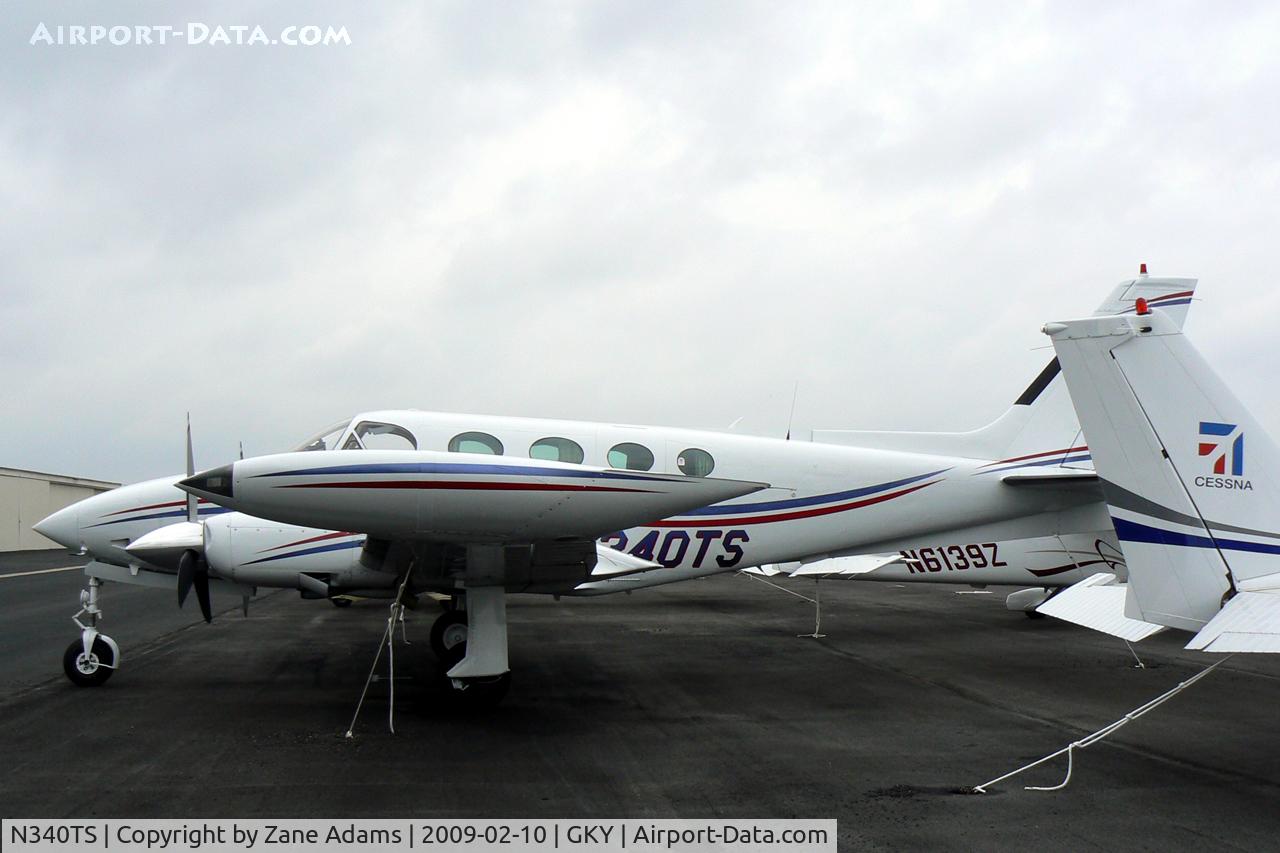 N340TS, 1980 Cessna 340A C/N 340A0999, At Arlington Municipal