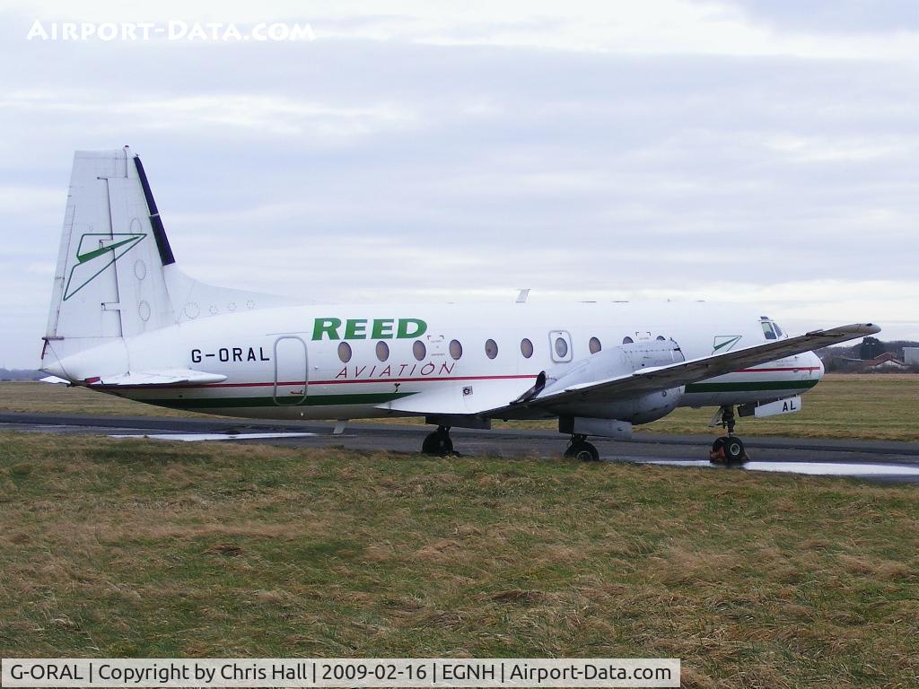 G-ORAL, 1977 Hawker Siddeley HS.748 Series 2A C/N 1756, ex Emerald Airways