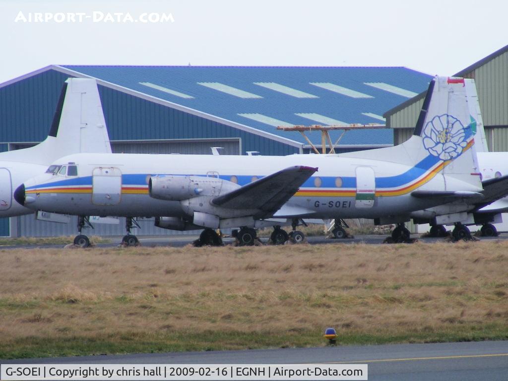 G-SOEI, 1971 Hawker Siddeley HS.748 Series 2A C/N 1689, ex Emerald Airways