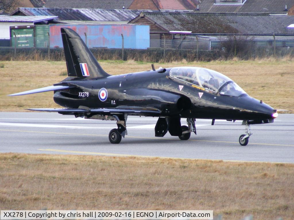XX278, 1978 Hawker Siddeley Hawk T.1A C/N 103/312103, British Aerospace Hawk T.1A