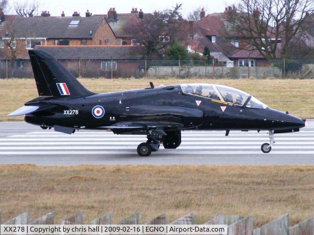 XX278, 1978 Hawker Siddeley Hawk T.1A C/N 103/312103, British Aerospace Hawk T.1A