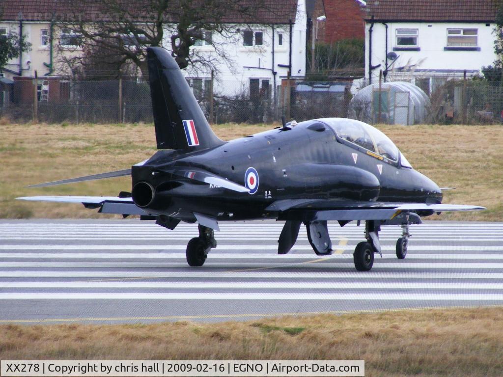 XX278, 1978 Hawker Siddeley Hawk T.1A C/N 103/312103, British Aerospace Hawk T.1A
