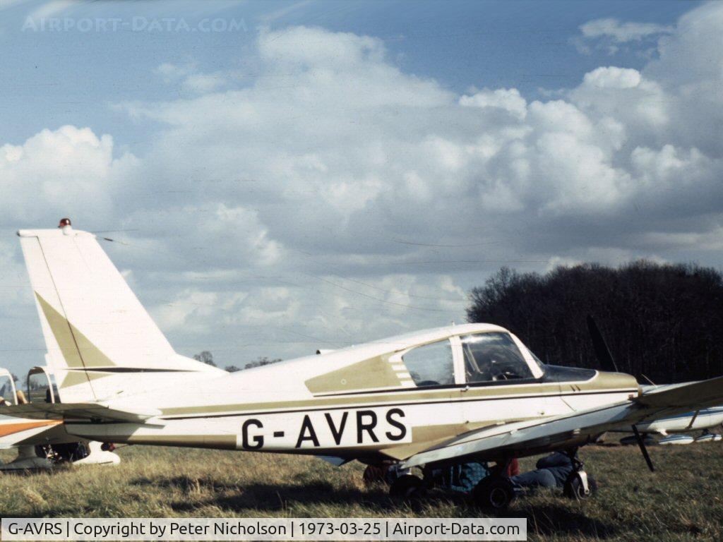 G-AVRS, 1967 Gardan GY-80-180 Horizon C/N 224, This Horizon 180 attended the Shuttleworth Collection display at Old Warden in the Spring of 1973.