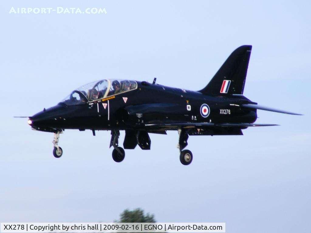 XX278, 1978 Hawker Siddeley Hawk T.1A C/N 103/312103, British Aerospace Hawk T.1A