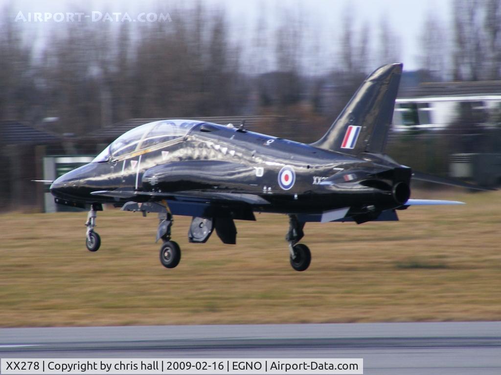 XX278, 1978 Hawker Siddeley Hawk T.1A C/N 103/312103, British Aerospace Hawk T.1A