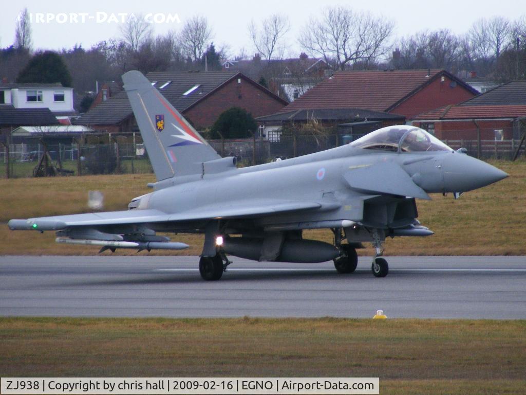 ZJ938, 2008 Eurofighter EF-2000 Typhoon FGR4 C/N 0131/BS031, Eurofighter Typhoon FGR4