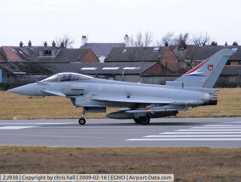 ZJ938, 2008 Eurofighter EF-2000 Typhoon FGR4 C/N 0131/BS031, Eurofighter Typhoon FGR4