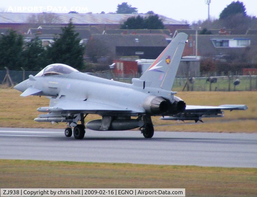 ZJ938, 2008 Eurofighter EF-2000 Typhoon FGR4 C/N 0131/BS031, Eurofighter Typhoon FGR4