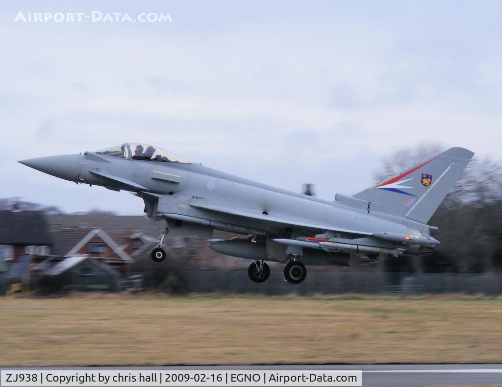 ZJ938, 2008 Eurofighter EF-2000 Typhoon FGR4 C/N 0131/BS031, Eurofighter Typhoon FGR4