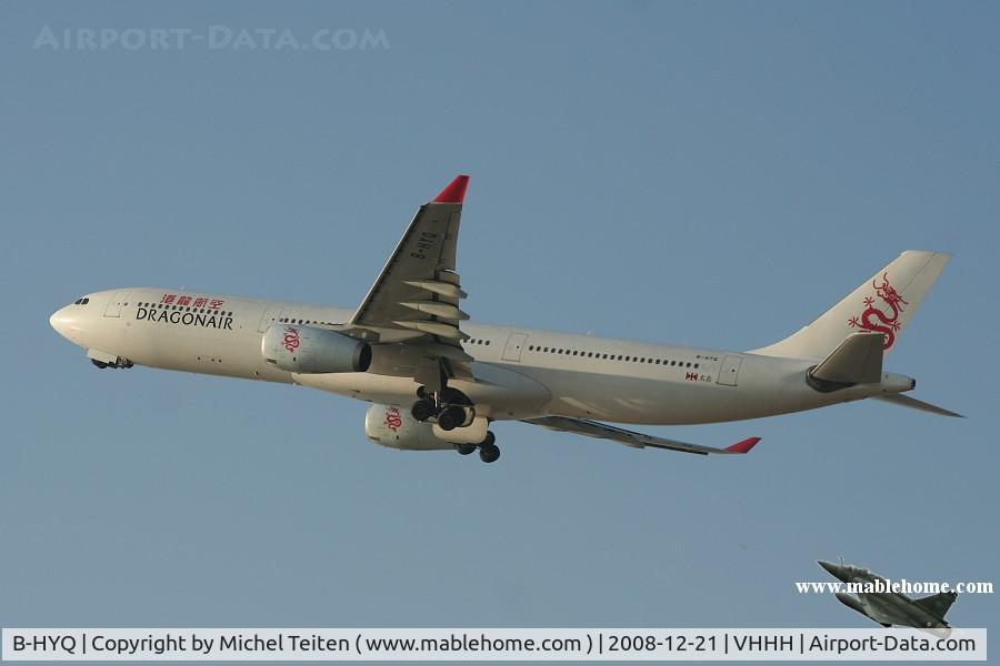 B-HYQ, 2004 Airbus A330-343X C/N 581, Dragonair