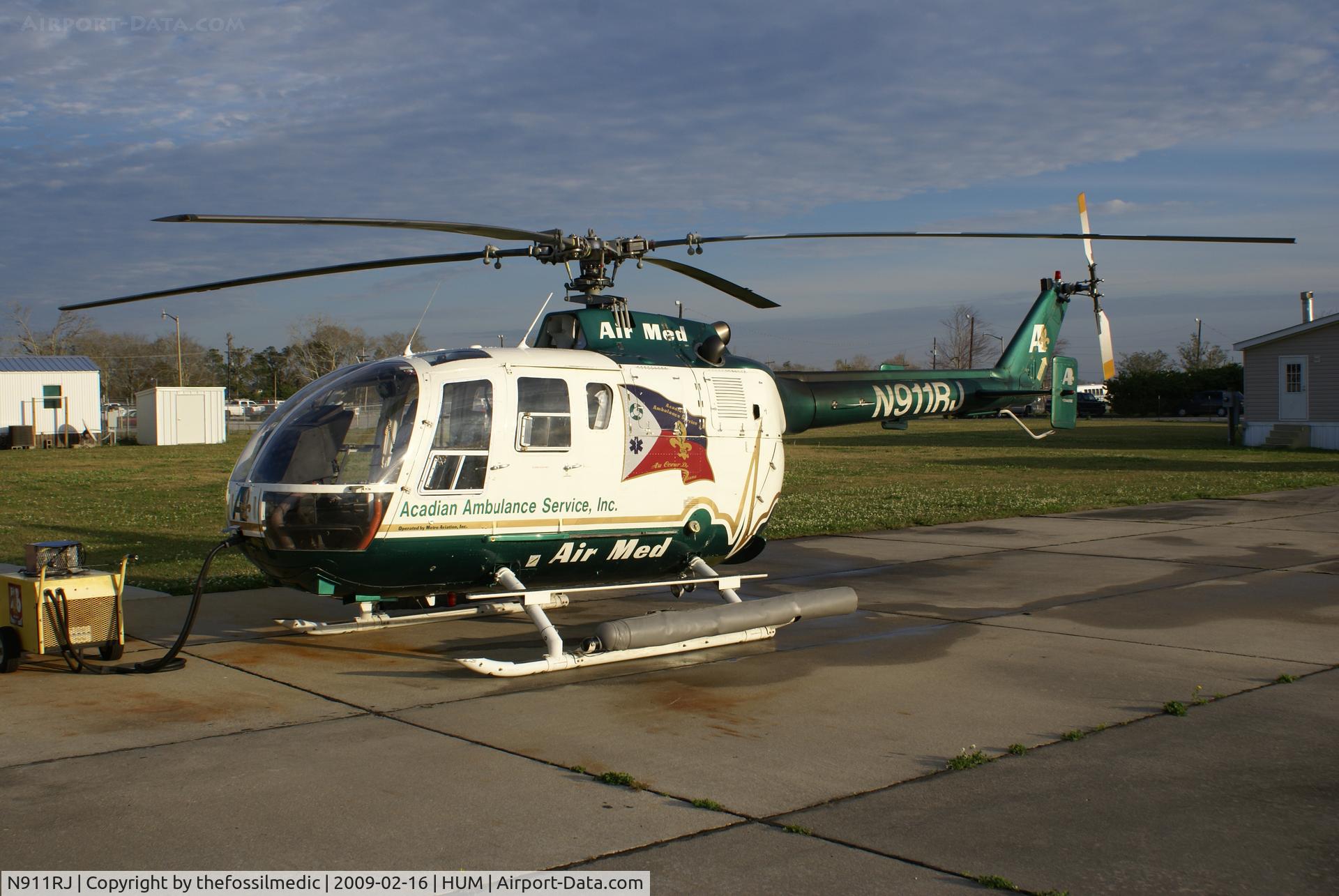 N911RJ, 1985 MBB Bo-105S C/N S-703, Waiting for next response