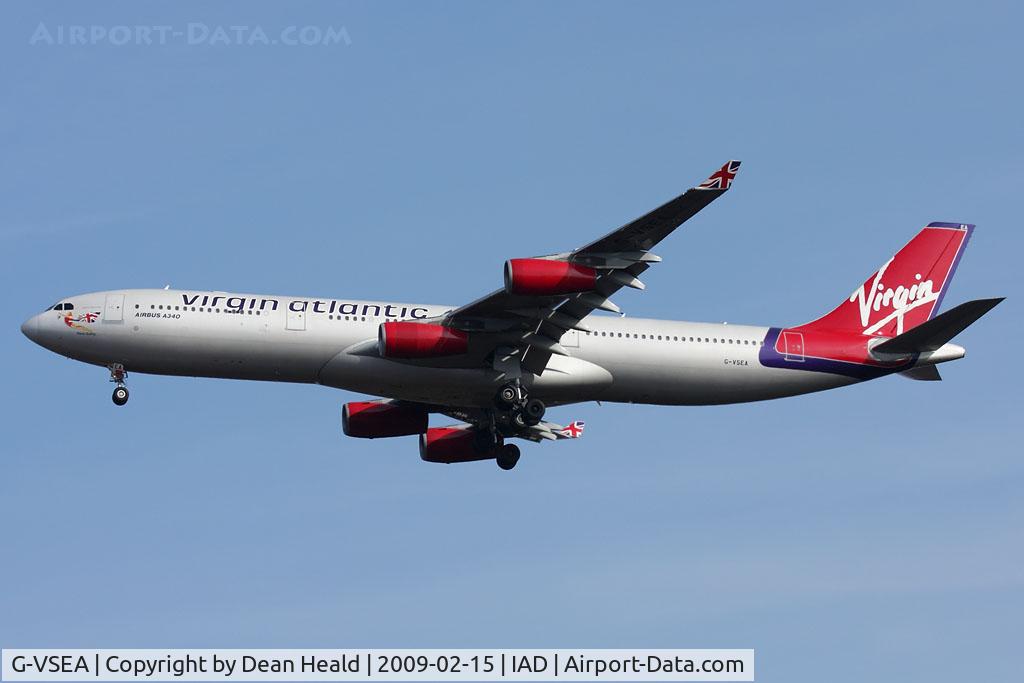 G-VSEA, 1992 Airbus A340-311 C/N 003, Virgin Atlantic G-VSEA 