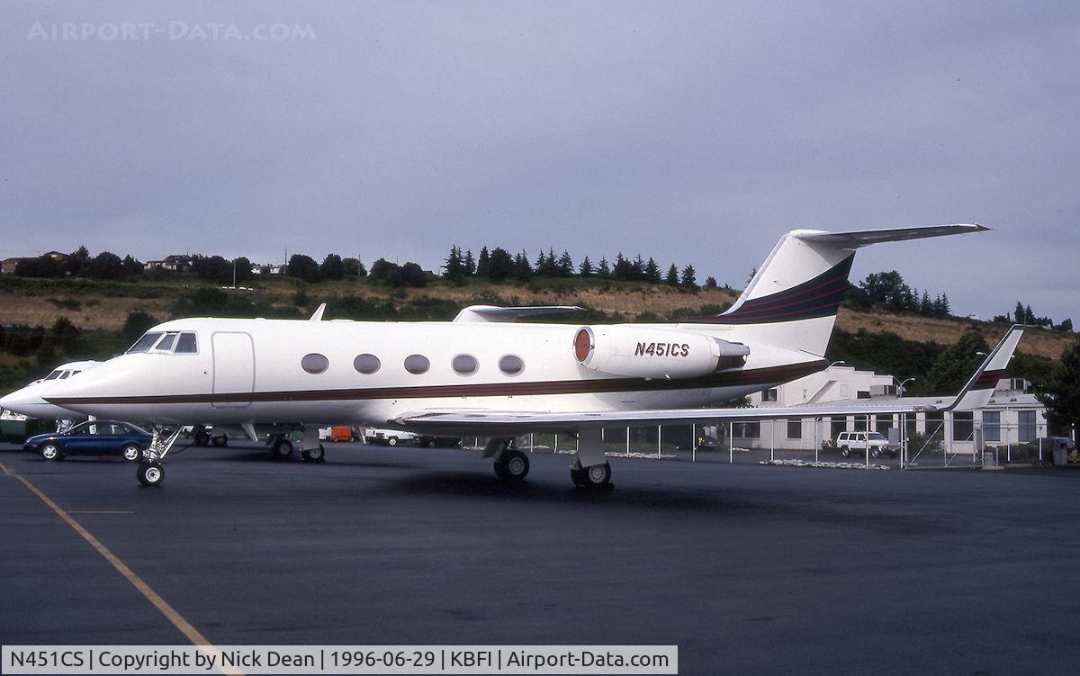 N451CS, 1969 Grumman G1159 Gulfstream IIB C/N 070, KBFI