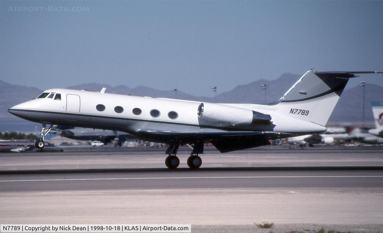 N7789, 1970 Grumman G-1159 Gulfstream II C/N 090, KLAS