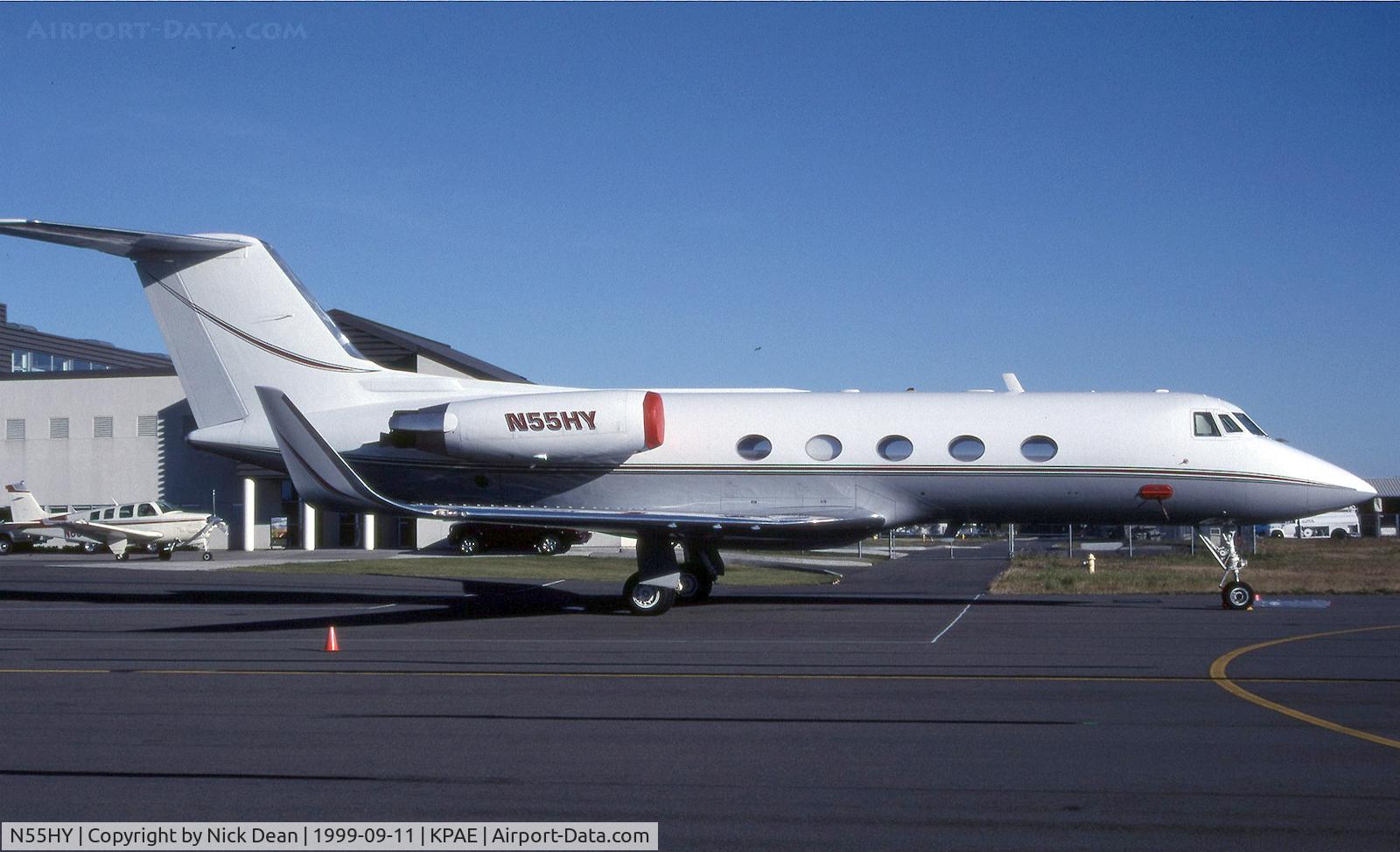 N55HY, 1970 Grumman G1159 Gulfstream IISP C/N 097, KPAE