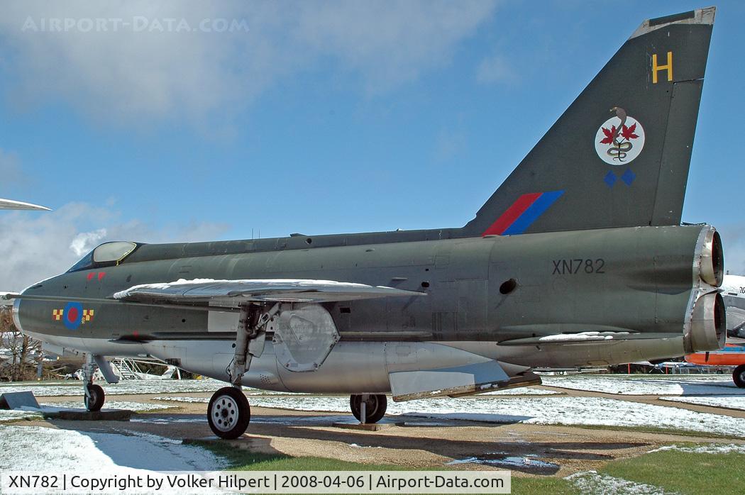 XN782, 1962 English Electric Lightning F.2A C/N 95135, at museum Hermeskeil, Germany