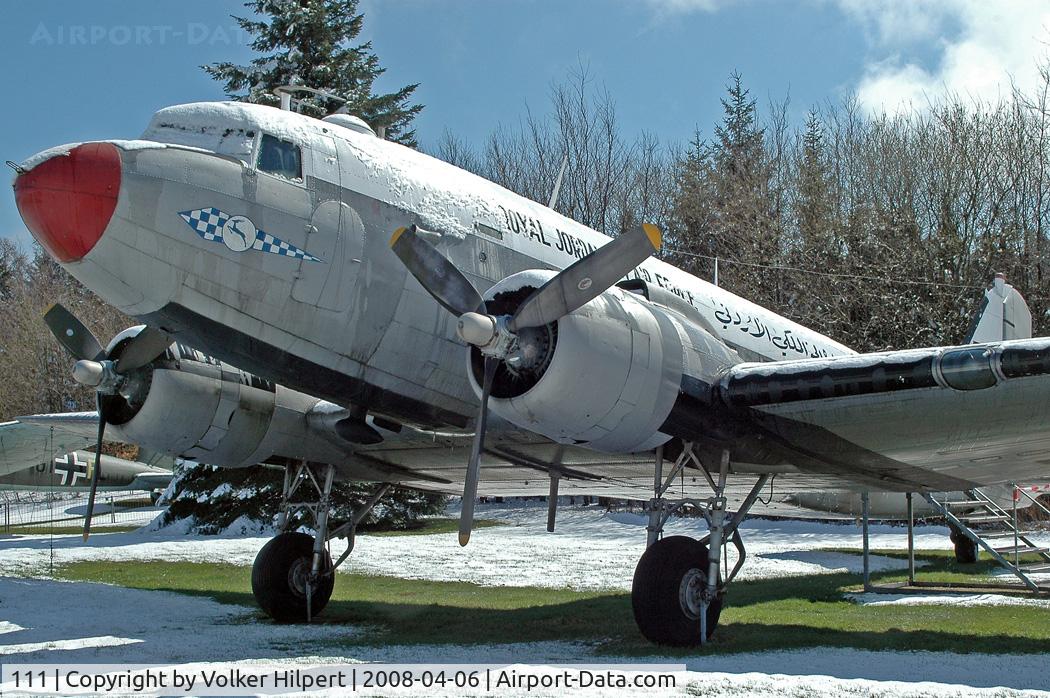 111, 1940 Douglas C-47A Skytrain C/N 19460, at museum Hermeskeil, Germany