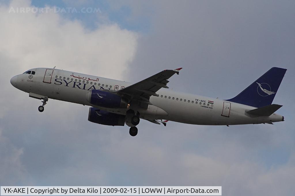 YK-AKE, 1999 Airbus A320-232 C/N 1085, SYRIAN ARAB AIRLINES  A320-232