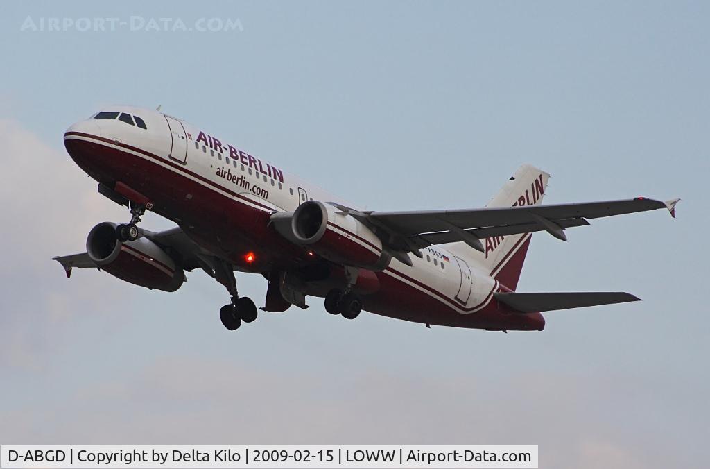 D-ABGD, 2004 Airbus A319-132 C/N 2335, AIR BERLIN in old color