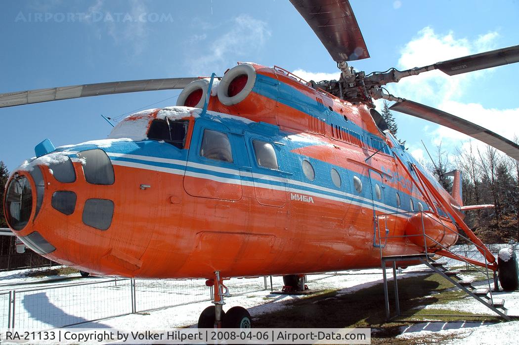 RA-21133, 1971 Mil Mi-6A C/N 715309, at museum Hermeskeil, Germany
