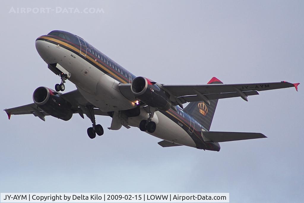 JY-AYM, 2008 Airbus A319-132 C/N 3685, ROYAL JORDANIAN  A-319-132