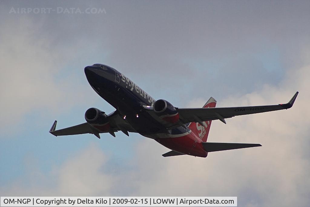 OM-NGP, 2007 Boeing 737-7GL C/N 34760, SKY Europe  B737