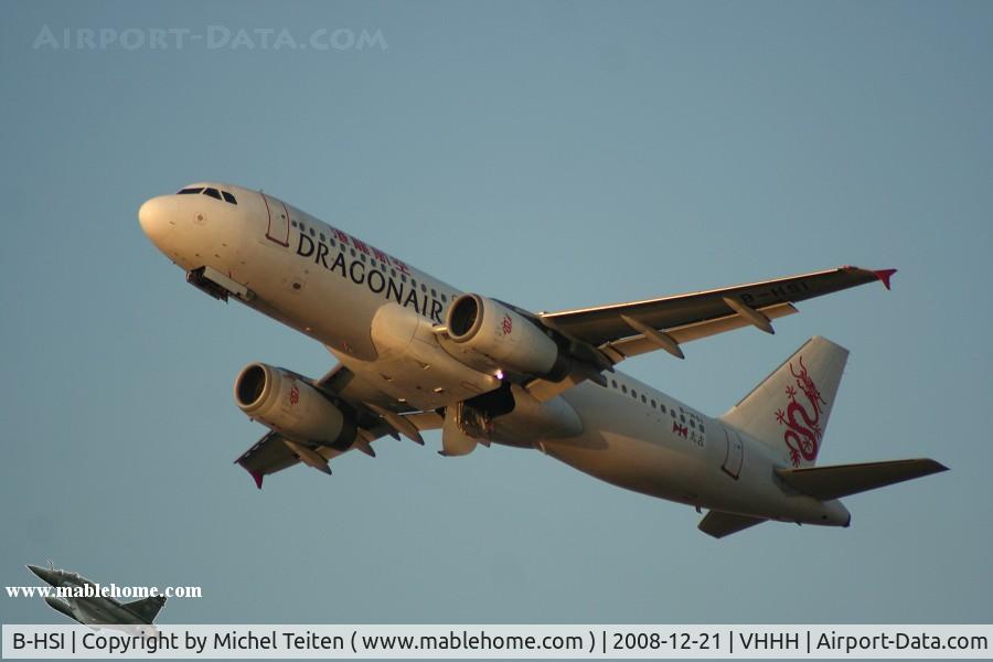 B-HSI, 1999 Airbus A320-232 C/N 0930, Dragonair