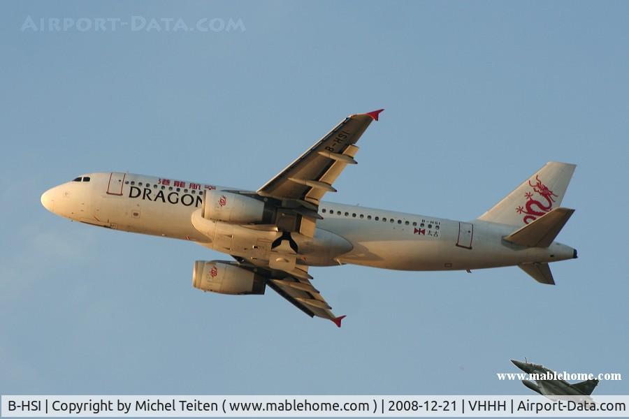 B-HSI, 1999 Airbus A320-232 C/N 0930, Dragonair