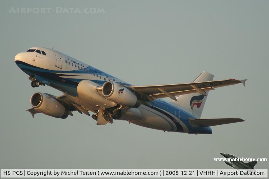 HS-PGS, 2007 Airbus A319-132 C/N 3142, Bangkok Air