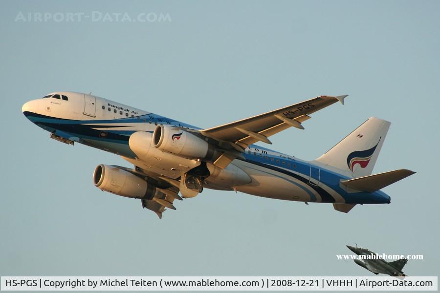 HS-PGS, 2007 Airbus A319-132 C/N 3142, Bangkok Air