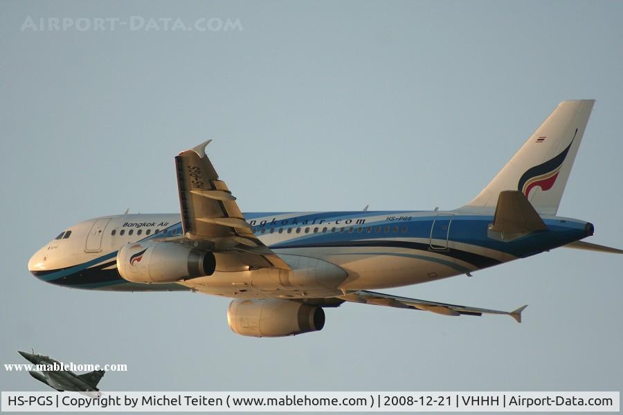 HS-PGS, 2007 Airbus A319-132 C/N 3142, Bangkok Air