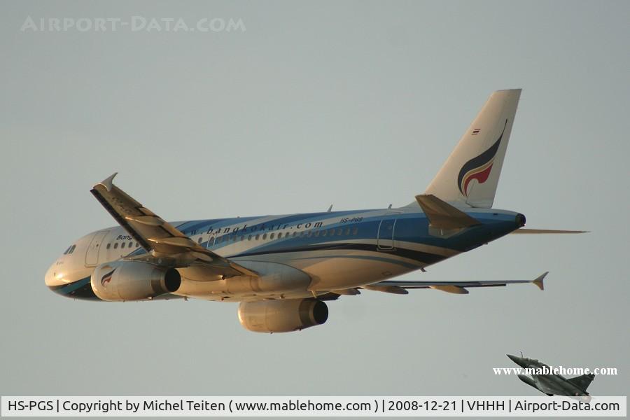 HS-PGS, 2007 Airbus A319-132 C/N 3142, Bangkok Air