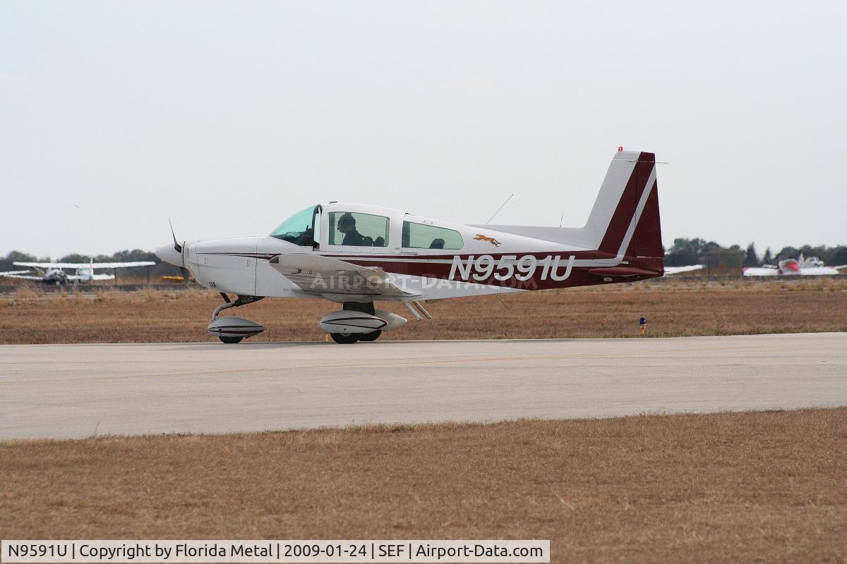 N9591U, 1976 Grumman American AA-5A Cheetah C/N AA5A-0091, Grumman AA-5A