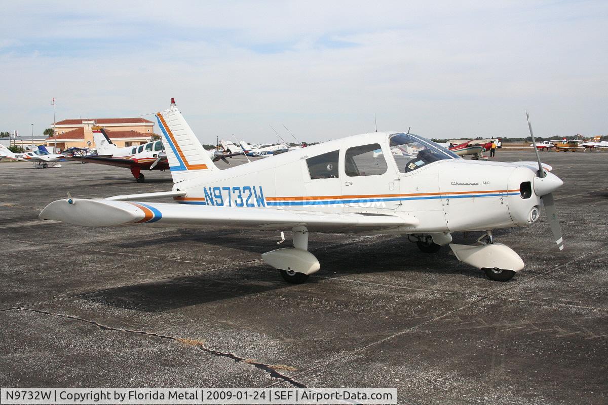 N9732W, 1967 Piper PA-28-140 C/N 28-23212, Piper PA-28-140 built 1967