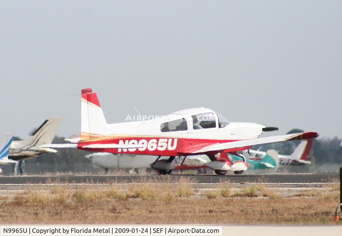 N9965U, Grumman American AA-5A Cheetah C/N AA5A0365, Grumman AA-5A