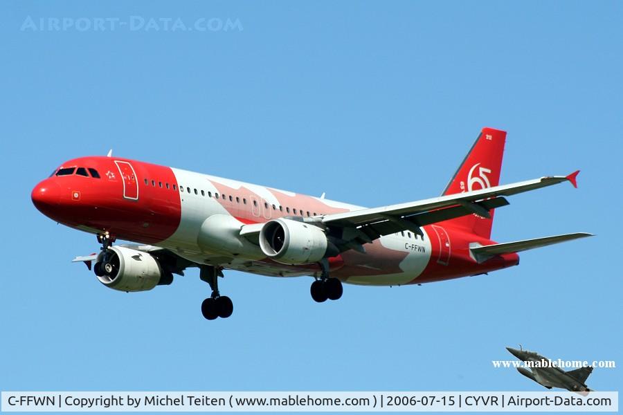C-FFWN, 1991 Airbus A320-211 C/N 159, Air Canada