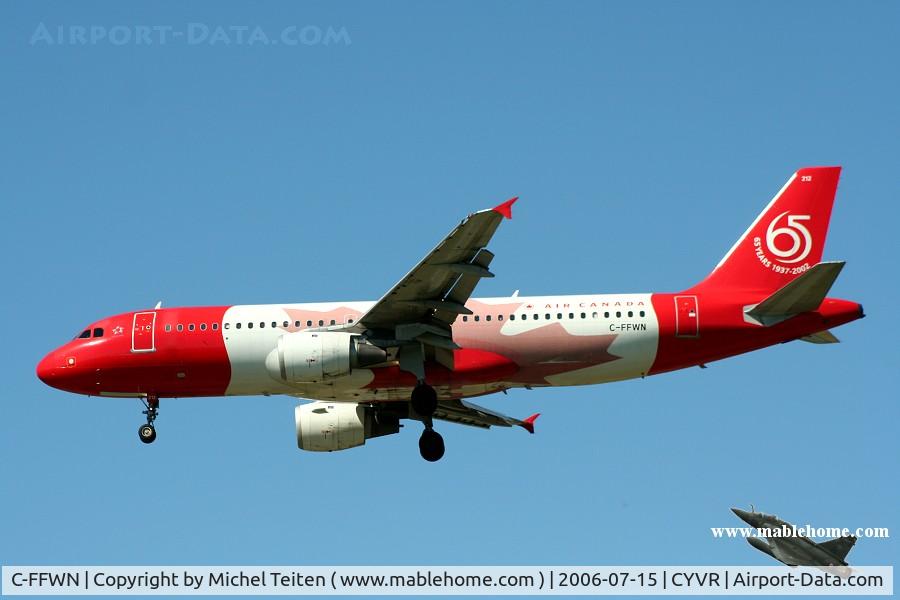 C-FFWN, 1991 Airbus A320-211 C/N 159, Air Canada