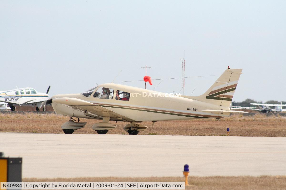 N40984, 1973 Piper PA-28-140 Cherokee C/N 28-7425199, Piper PA-28-140 built 1973