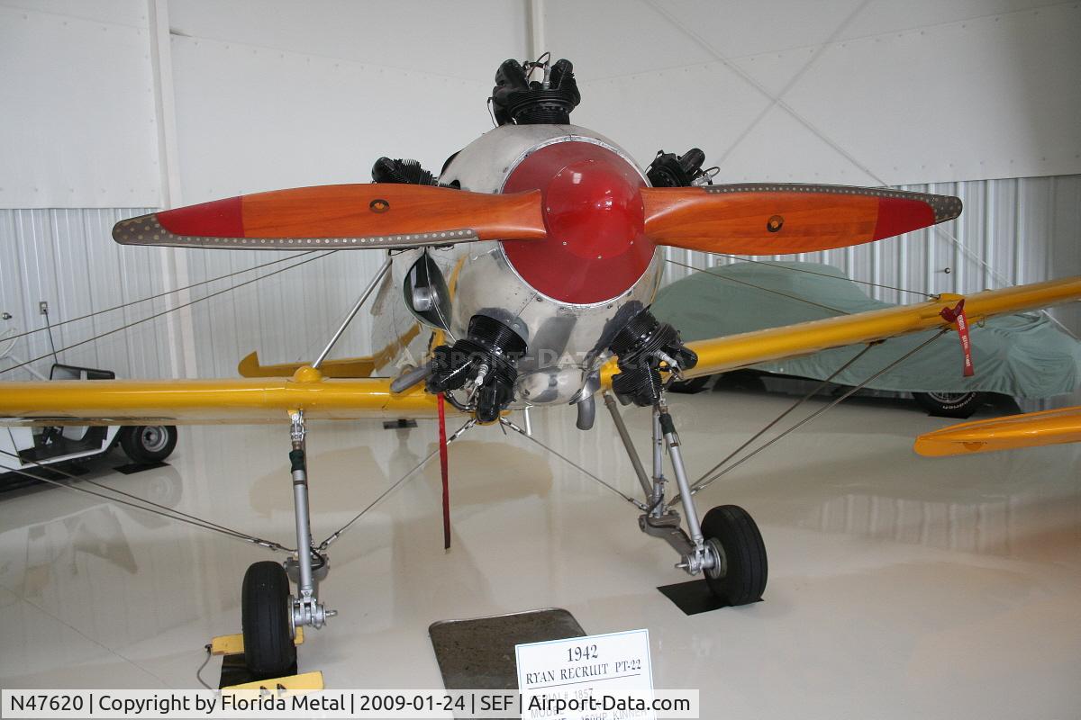 N47620, 1942 Ryan Aeronautical ST3KR C/N 1857, Ryan PT-22