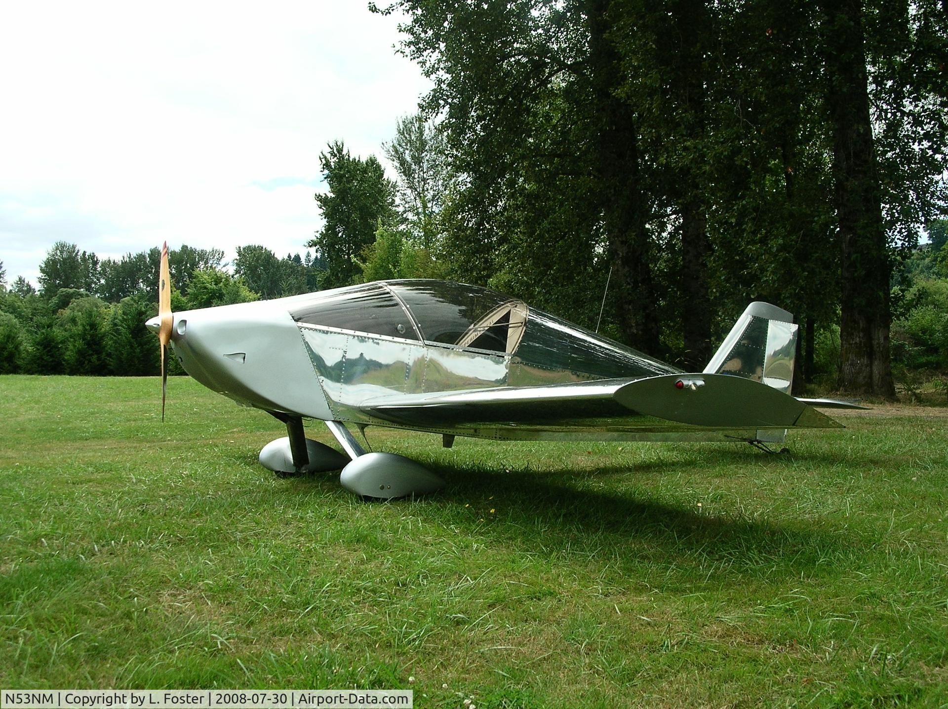 N53NM, 2001 Sonex Sonex C/N 53, Photo taken at (pvt)Daybrake, Clark Co. WA.