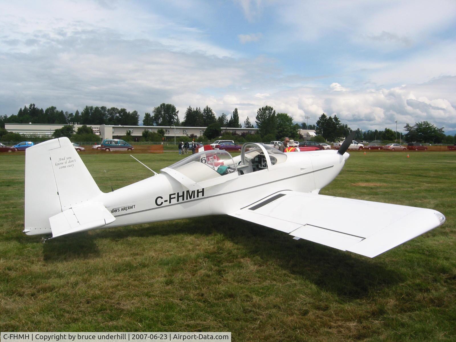 C-FHMH, 2006 Vans RV-9 C/N 91023, c-fhmh at delta heritage airpark