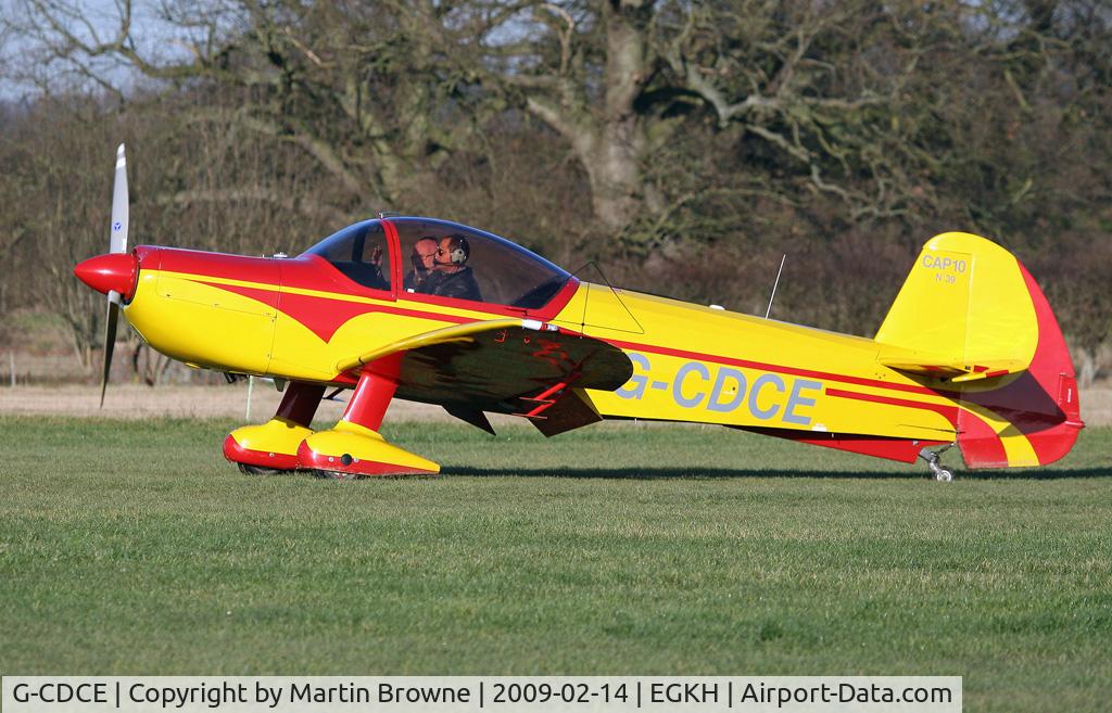 G-CDCE, 1973 Mudry CAP-10B C/N 039, A nice view of the Tiger Clubs CAP 10.