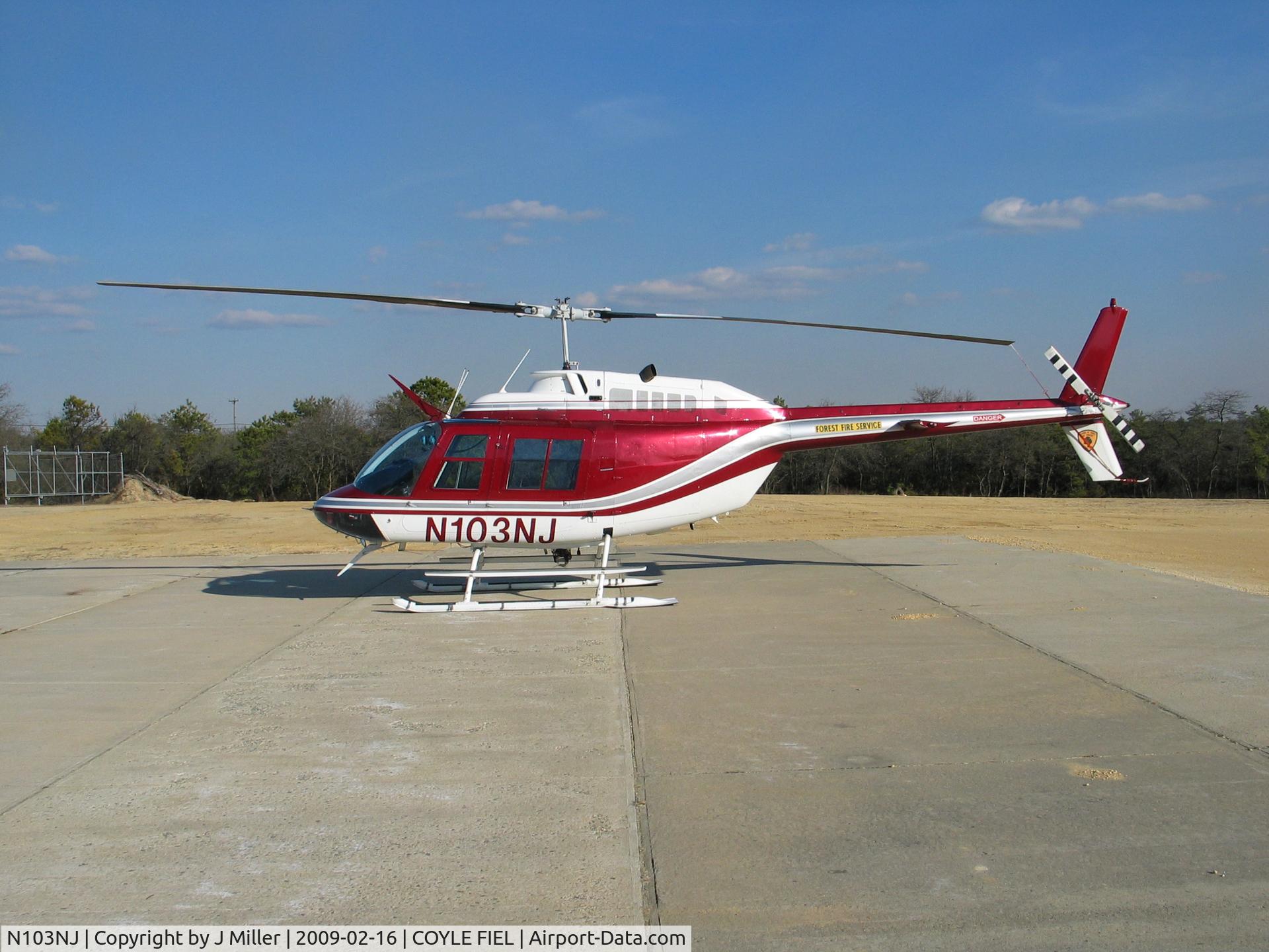 N103NJ, 1969 Bell 206A JetRanger C/N 361, New Jersey Forest Fire Service - Inservice Air Support