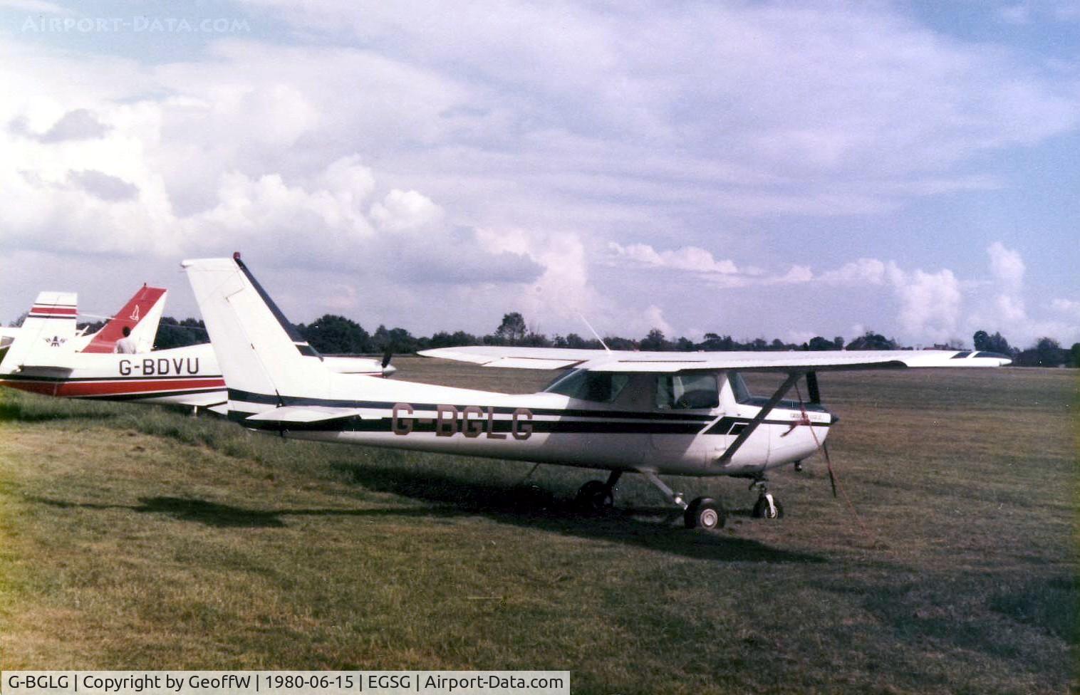 G-BGLG, 1978 Cessna 152 C/N 152-82092, Cessna 152 G-BGLG at Stapleford