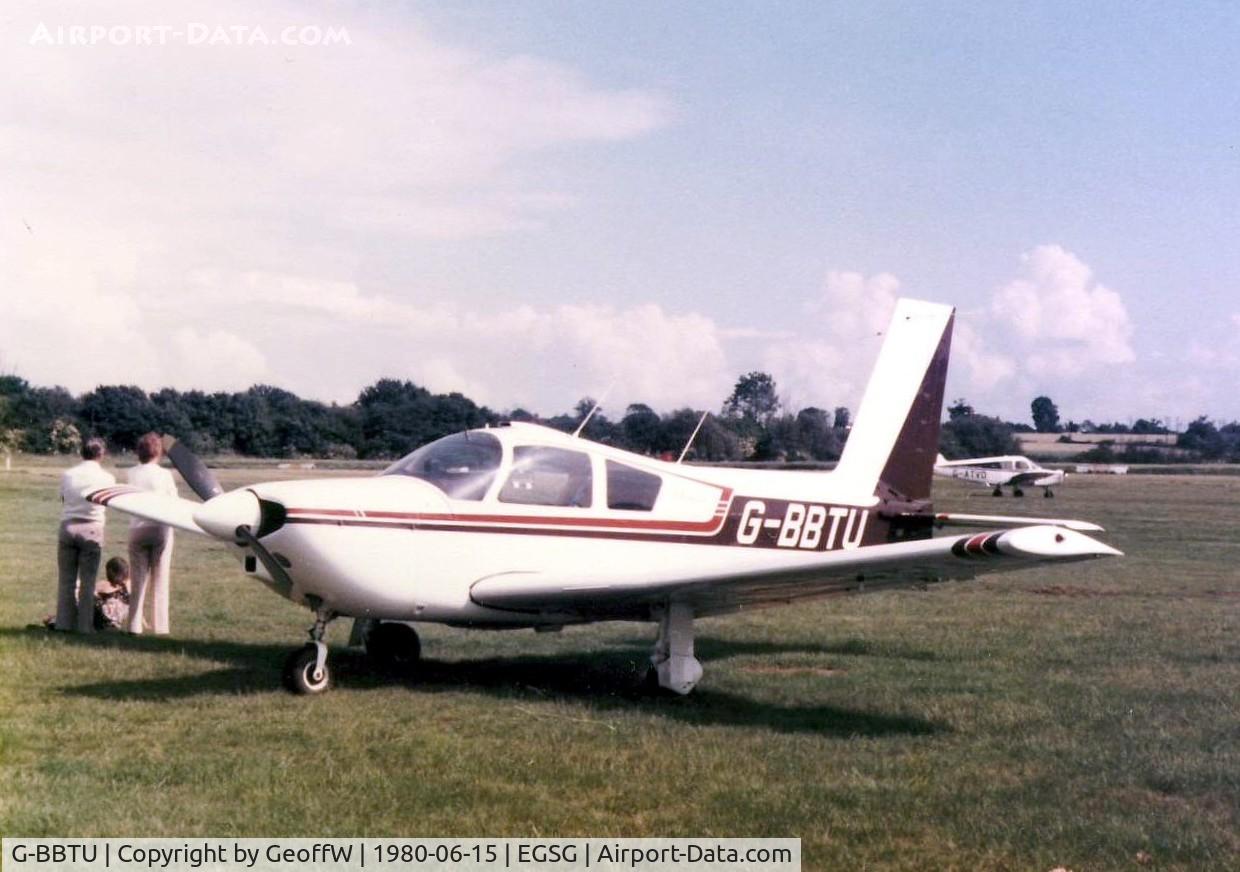 G-BBTU, 1972 Socata ST-10 Diplomate C/N 140, ST-10 Diplomate G-BBTU at Stapleford