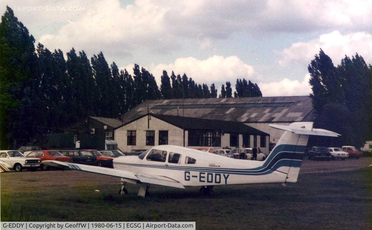 G-EDDY, 1979 Piper PA-28RT-201 Arrow IV C/N 28R-7918263, PA-28RT Arrow IV G-EDDY. A Stapleford resident duing 1980