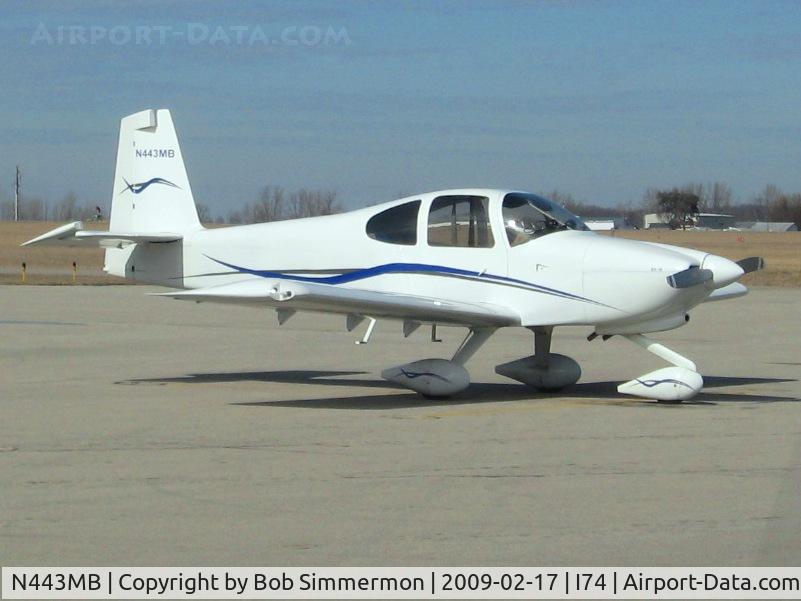 N443MB, 2007 Vans RV-10 C/N 40629, On the ramp at Urbana, Ohio