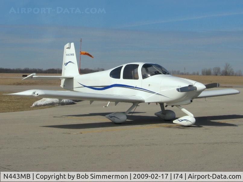 N443MB, 2007 Vans RV-10 C/N 40629, On the ramp at Kenton, Ohio