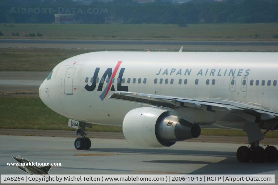 JA8264, Boeing 767-346 C/N 23965, Japan Airlines