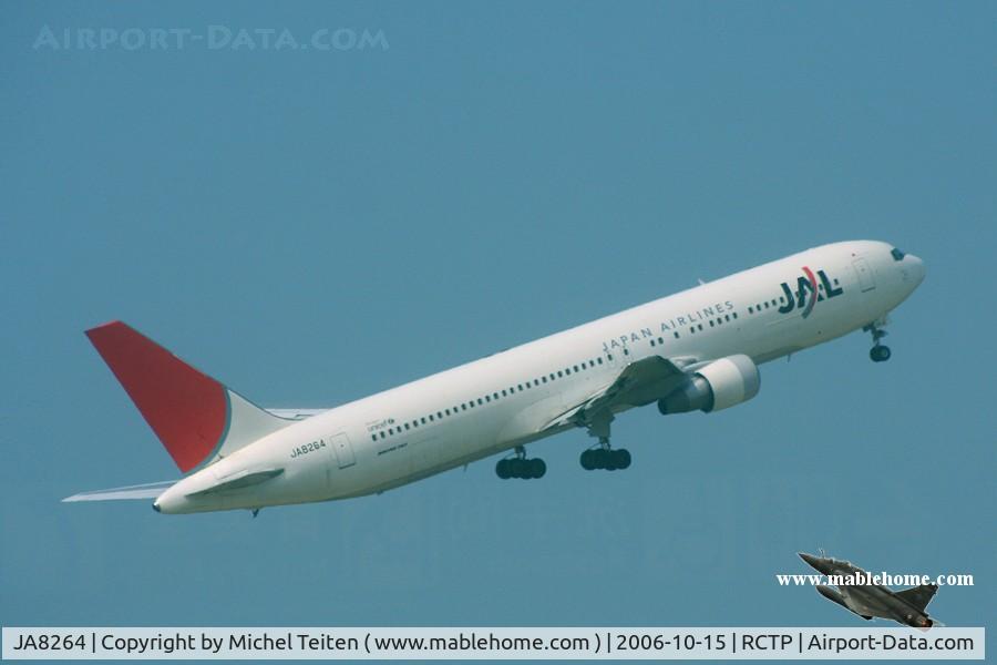 JA8264, Boeing 767-346 C/N 23965, Japan Airlines